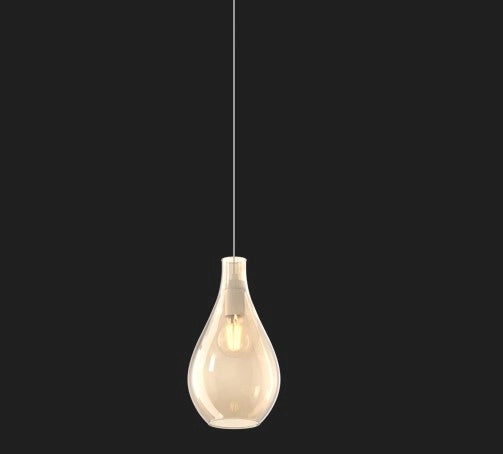 SOSP. BIANCO 8 LUCI TONDA VETRI (5 PICCOLI (3XAM+2XTR)+3 MEDI (2XAM+1XTR)) 1193BI-S8 TMIX-TA