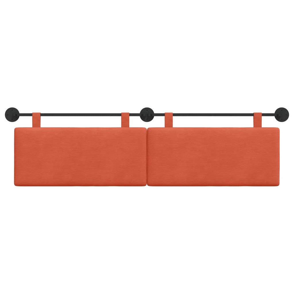 Testiera sospesa Rosso Arancio Tessuto in Cords 42031824