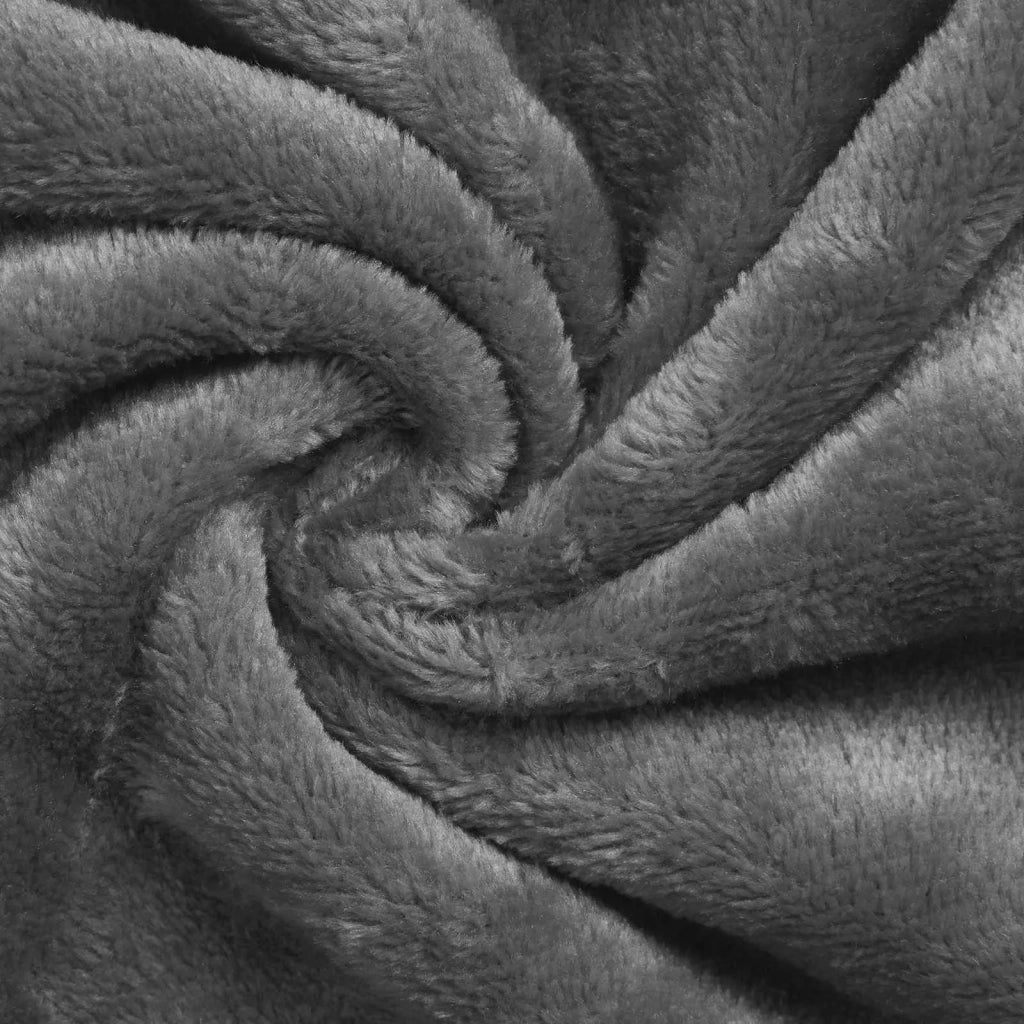 Felpa coperta Grigio scuro M Pile e Flanella CFW1203612