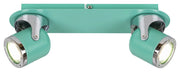 Faretto parete/soffitto menta 2xGU10 Rabalux April