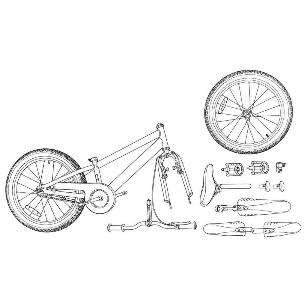 Bicicletta per Bambini 20 Pollici 42009335