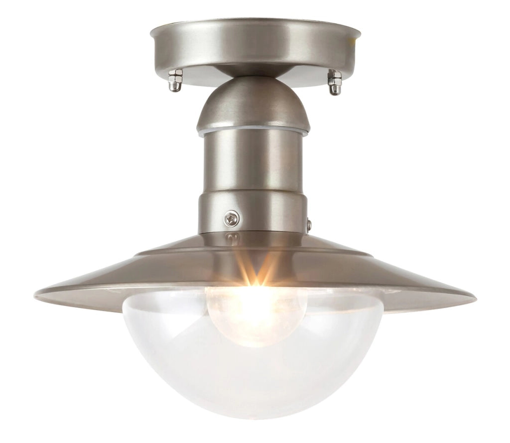 Plafoniera Rabalux Oslo E27 cromata satinata IP44