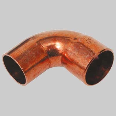 GOMITO RAME A SALDARE MASCHIO/FEMMINA  22 x 22     MADE IN ITALY