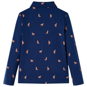 Camicia per Bambini Blu Marino 104 12975