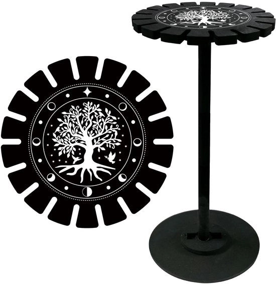 Supporto di Visualizzazione in Legno Vintage - Nero