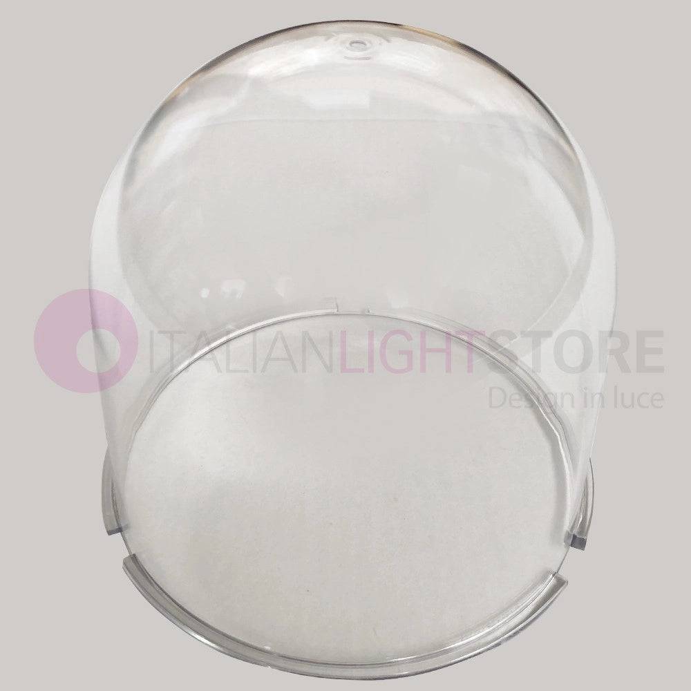 DIONE Diffusore Policarbonato Trasparente d. 15,5 Ricambio R7380DT GARDENLIGHT