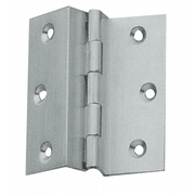 CERNIERA DOPPIA SQUADRA OTT.NIC. DOUBLE OFFSET HINGE CHROMED BRASS MM.40X50
