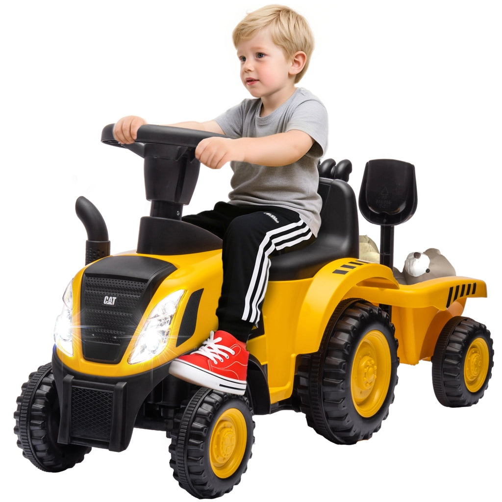 Camion Giocattolo per Bambini ¨C Minimal ¨C Giallo PP e Metallo 91x29x44 cm