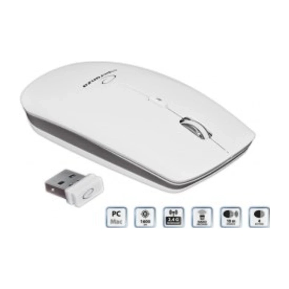 Mouse ottico wireless RF Esperanza EM120W 2400 DPI