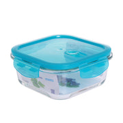 MAURY'S CONTENITORE VETRO COPERCHIO CLIP QUADRATO 0,80LT