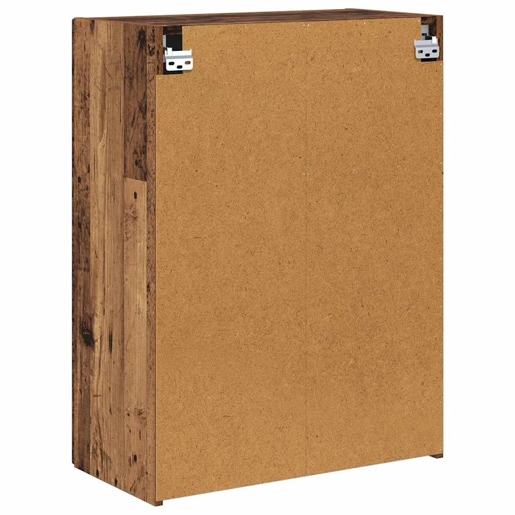 Mobile TV da parete Legno vecchio 59,5 x 31 x 80 cm 892367