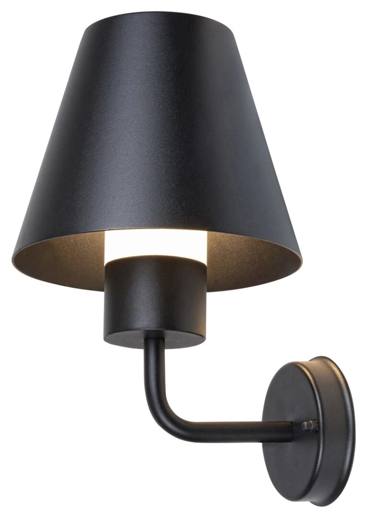 Applique esterna moderna E27 nera Favara Rabalux 8844