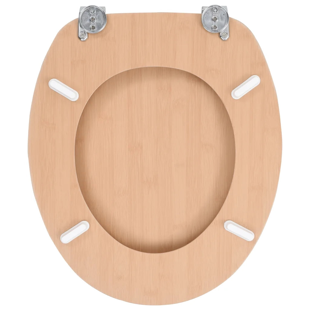 Tavoletta WC con Coperchio MDF Design a Bamb¨´ CFW1440461