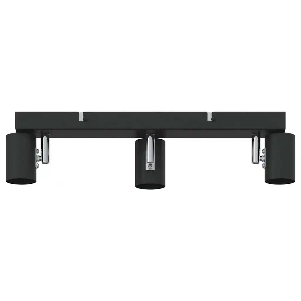 Faretto da soffitto Nero 38 x 6,5 x 11,5 cm Metallo 4108182