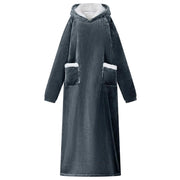 Felpa coperta Blu navy L Pile e Flanella 42017200