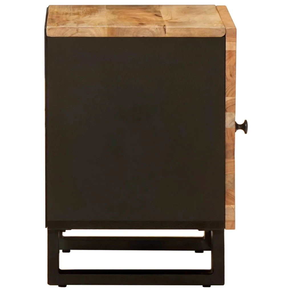 Comodino | Armadio da Notte | Mobiletto da notte Marrone 40 x 33 x 46 cm