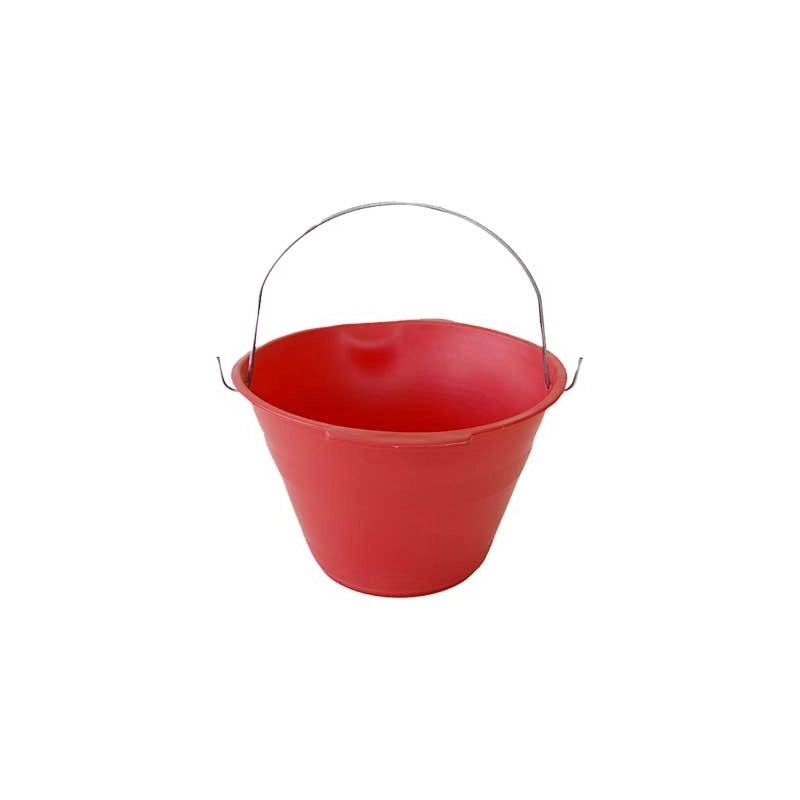 SECCHIO MURATORE 10 LT Colore Rosso