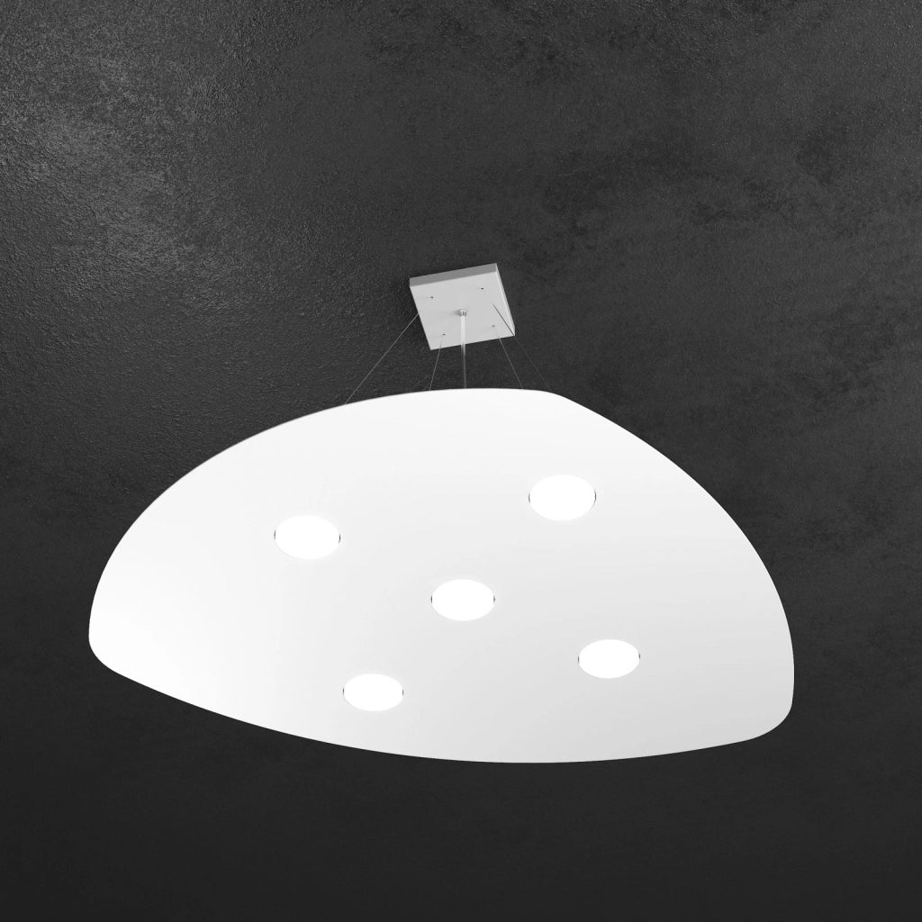 SHAPE SOSPENSIONE 5+2 BIEMISSIONE BIANCO 1143-S5+2-BI