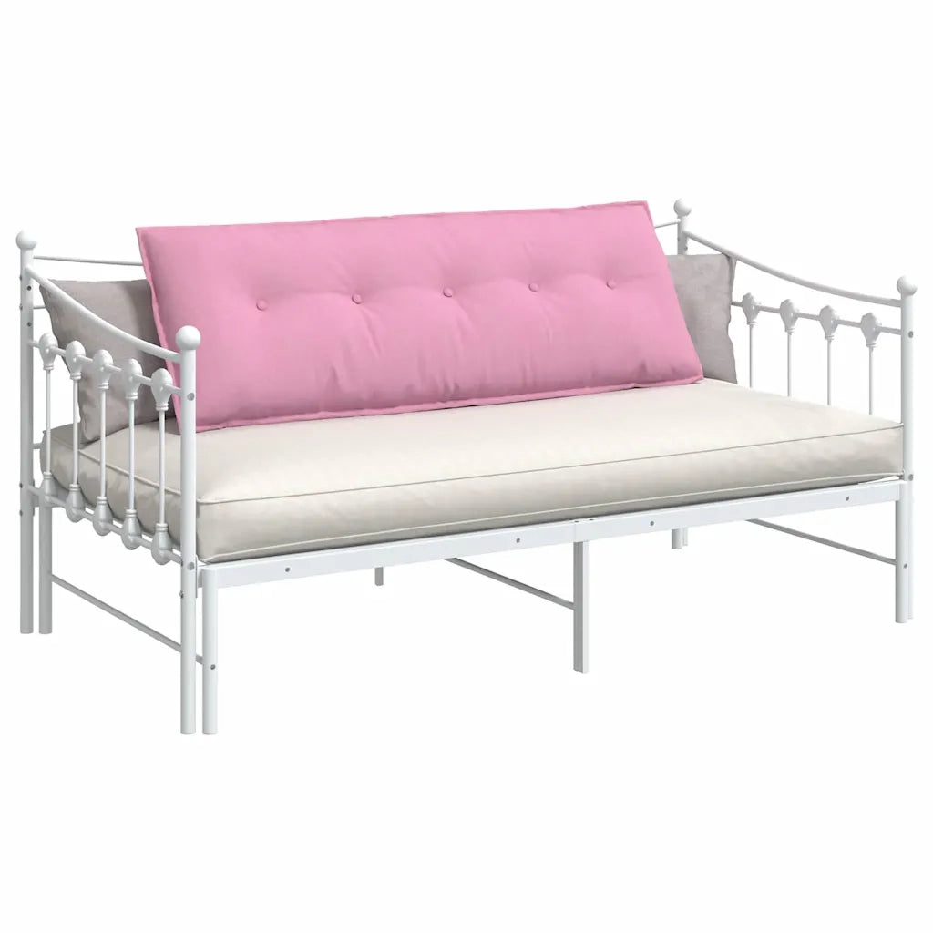 Cuscino per Schiena Rosa 140 x 19 x 50 cm Tessuto 42014845