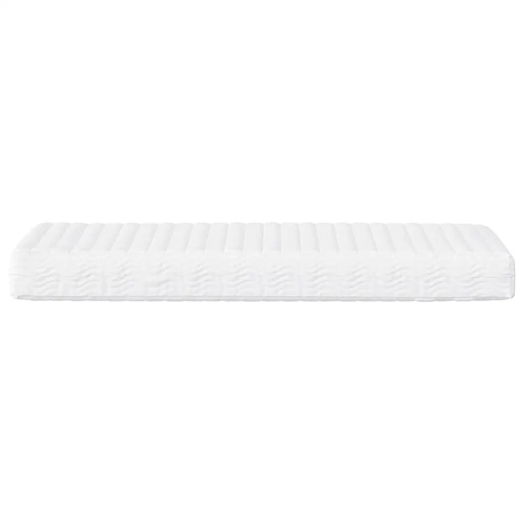Materasso in Schiuma Bianco 80x220 cm Durezza H2 H3 4016638