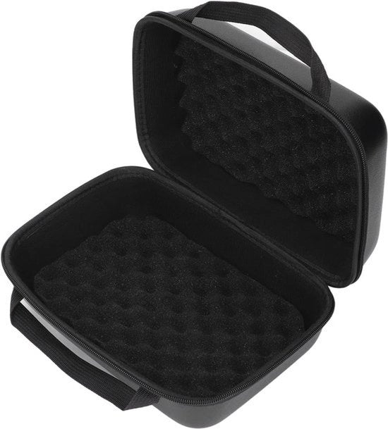 Tas per attrezzi - impermeabile e resistente alla polvere - multifunzionale - parafango - adatto all'uso all'aperto - nero con chiusura a zip in PU