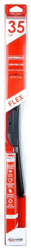 "Spazzola tergicristallo Curva 35 cm-14"" Universale per auto"