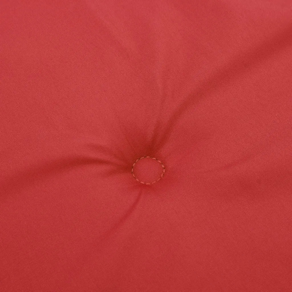 Cuscini per Sedia a Sdraio 2 pz Rosso in Tessuto Oxford 361990