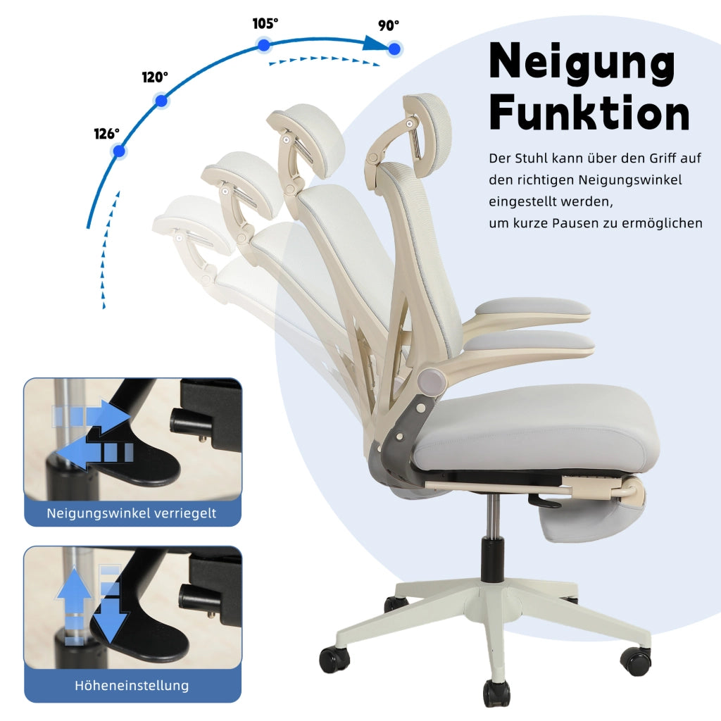 Sedia da ufficio ergonomica ¨C Minimal ¨C grigio