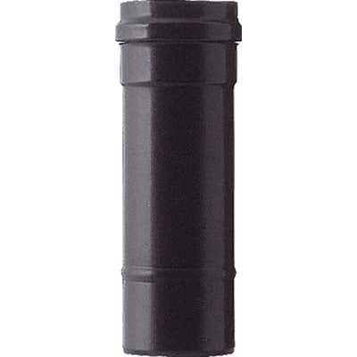 TUBO PELLET LIGHT NERO OPACO SAVE  CM  8 H.CM  25