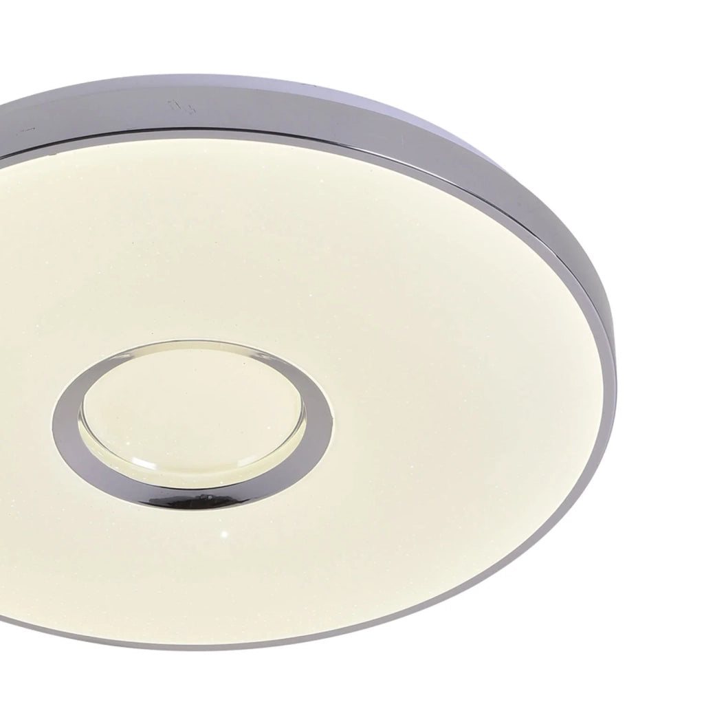 LÚZETE - PLAFONIERA LED STARS 36W 4000K CROMO