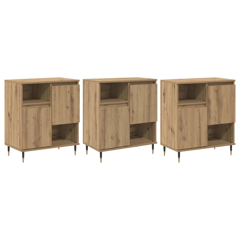 Credenza | Sideboards 3 pcs Rovere artigianale
