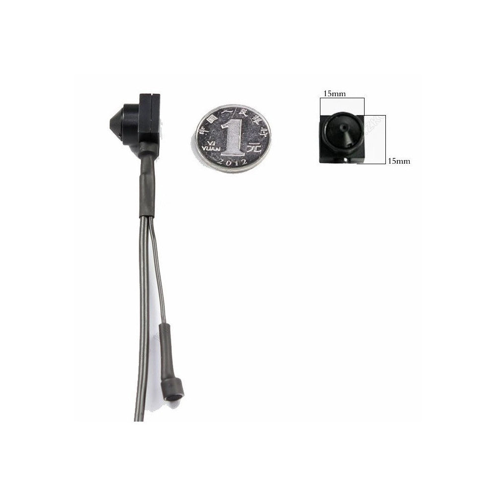 Trade Shop - Micro Telecamera Camera Spia Spy Colori Microfono Integrato Microcamera Zk-202e -