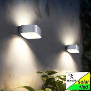 LMS27 Applique Led Solare per Esterno Con Pannello 700Lm IP65