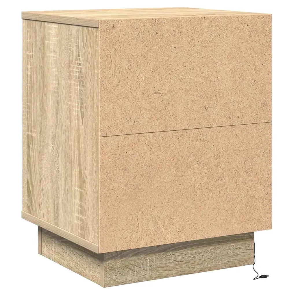Armadio da Notte 2 pcs Rovere Sonoma 39 x 34,5 x 50 cm 869599