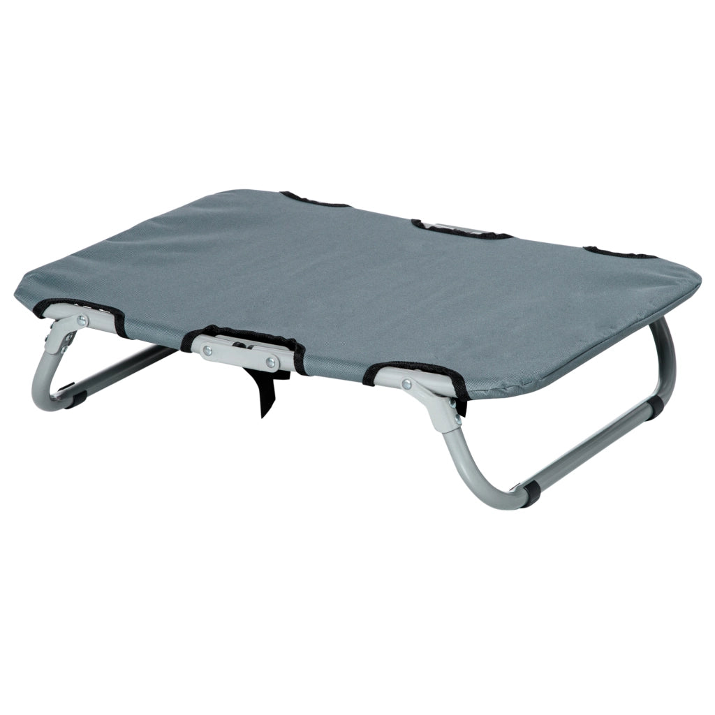 Cuccia per Cani Pieghevole ¨C Minimal ¨C Grigio Acciaio Tessuto 59x46x15