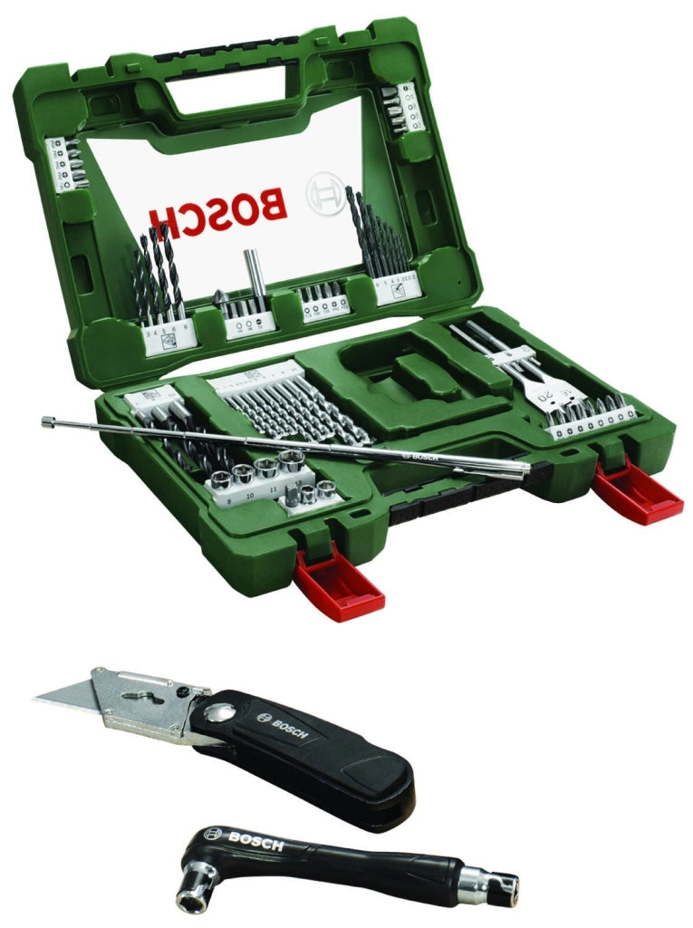 VALIGETTA SET CON ACCESSORI PER FORATURA E AVVITATURA BOSCH 68 PEZZI 2607017307