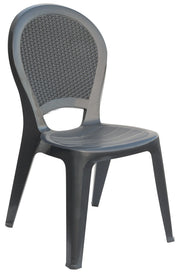 SEDIA PALOMA RATTAN ANTRACITE - GRAND SOLEIL