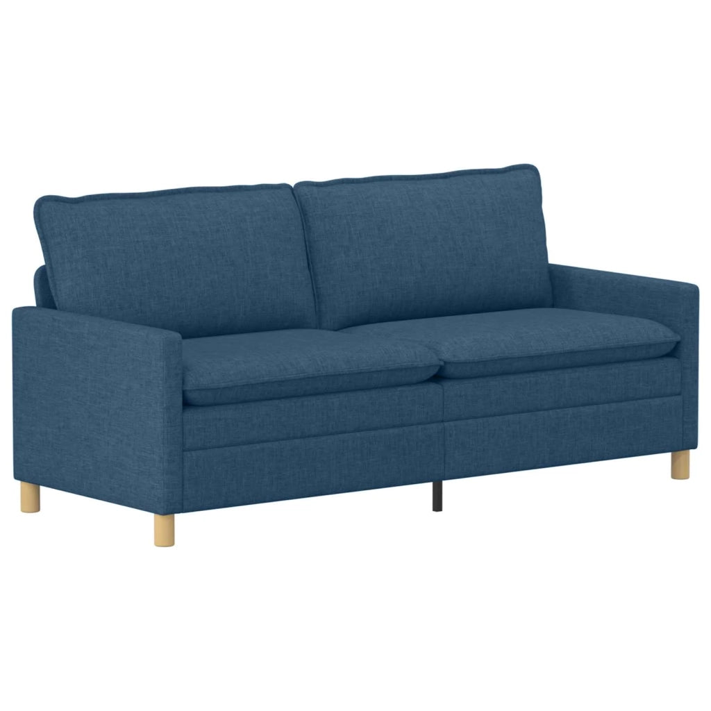 Set di divani 2 pz Blu Tessuto 3417108