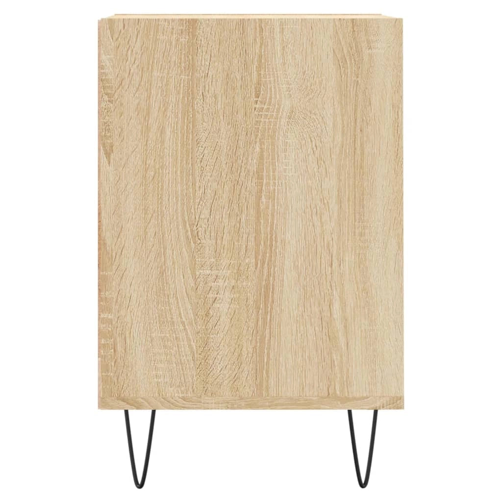 Mobile TV multimediale mensola TV credenza TV sala da pranzo soggiorno camera da letto rovere Sonoma 100 x 35 x 55 cm legno ingegnerizzato marrone 02_0027426