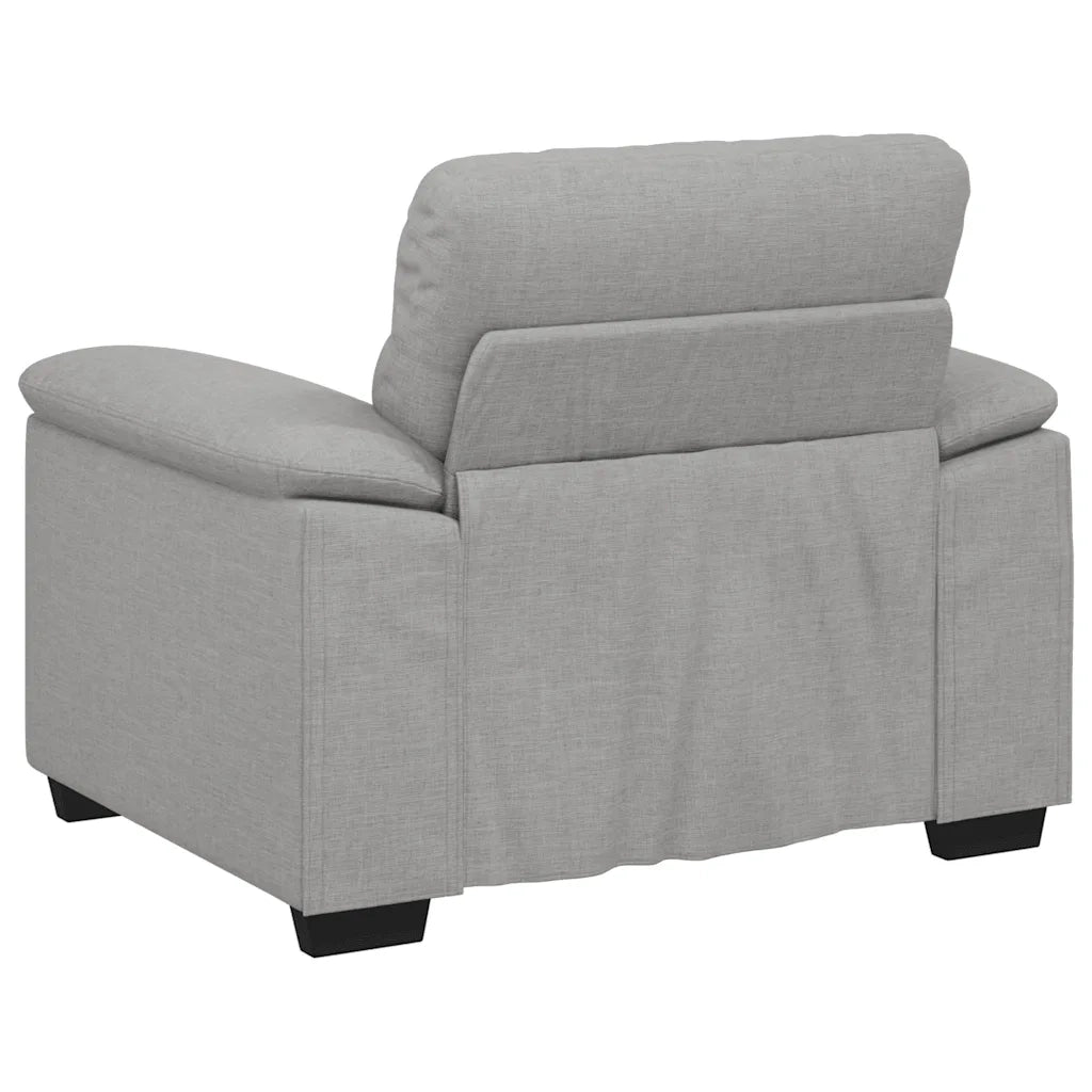 Divano Sedia Grigio Nuvola 100x81x84 cm in Tessuto 4105295