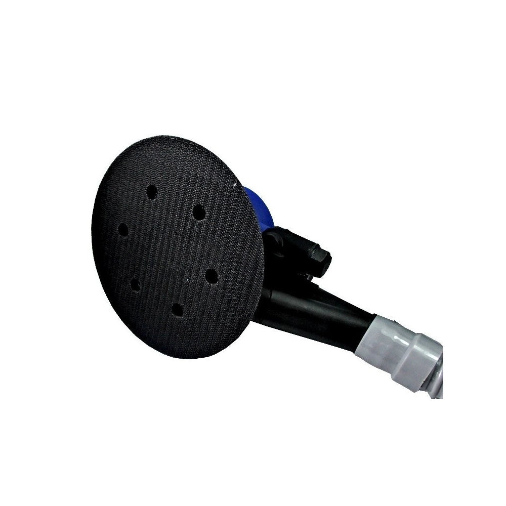 Trade Shop - Levigatrice Orbitale Ad Aria Con Tubo Aspira Polvere Per Compressore 6" 150mm -