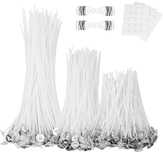 Set di Stufe per Candelabri - 300 Pezzi - Inclusi Etichette per Stufe - Per Creare Candelabri Naturali - Per Progetti di Fai da Te