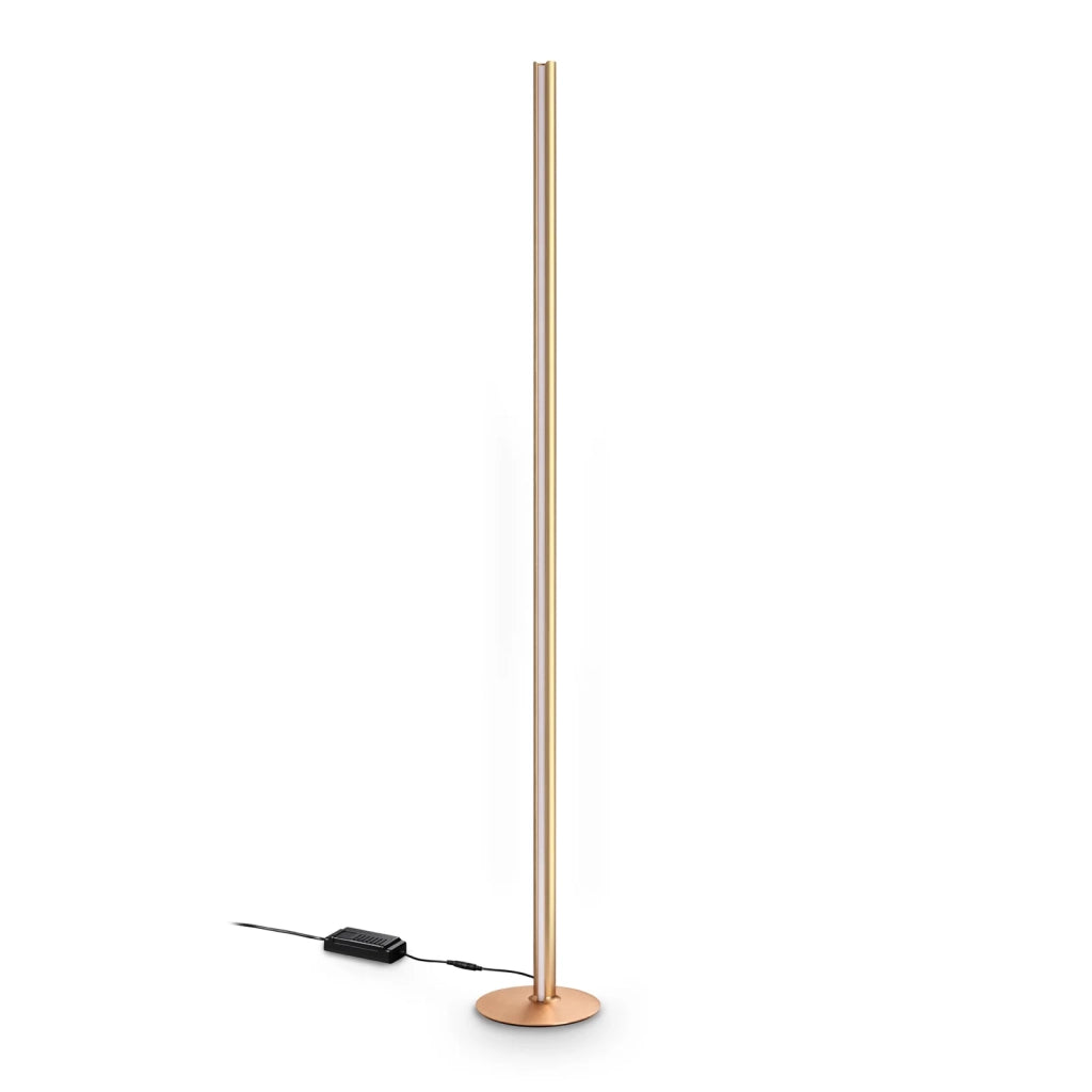 Lampada Da Terra Dorica 1 Luce Led Rame 50W Ip20