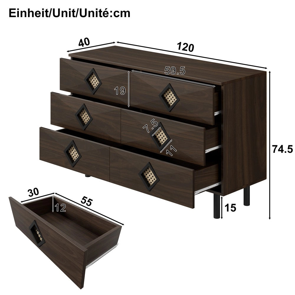 Scrivania con Cassetti e Ripiani ¨C MINIMAL ¨C Legno, Bianco
