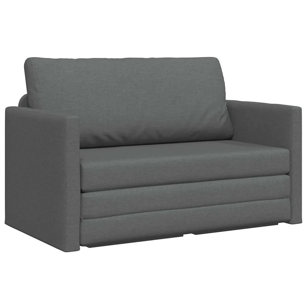 Divano letto | Sof¨¤ letto | Letto singolo 110cm Grigio scuro Tessuto