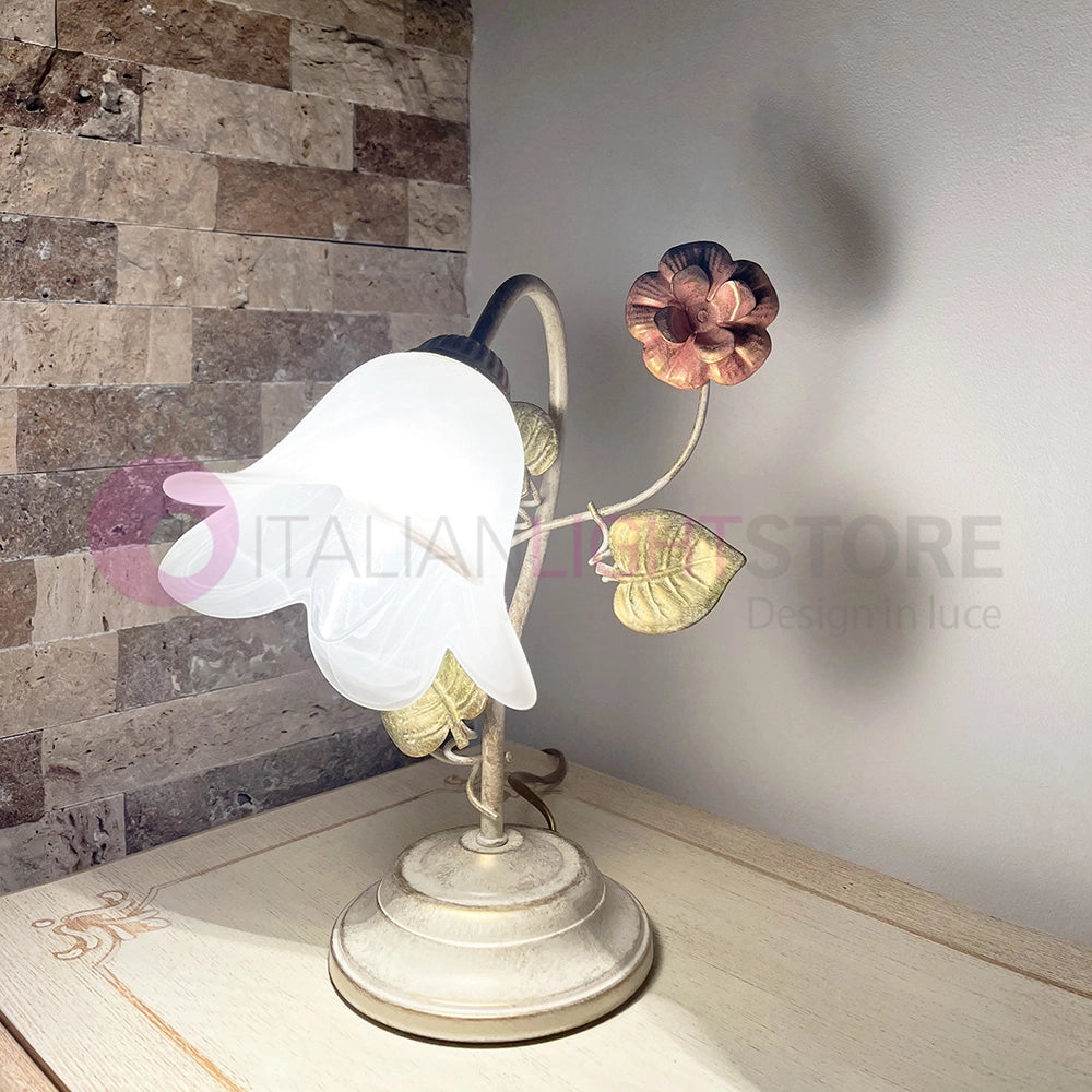 SPRING Lumetto da comodino h. 30 stile fiorentino