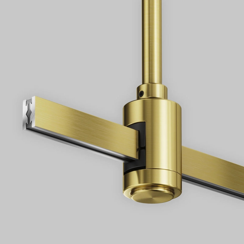 Maytoni Binario Flarity LED integrato 100 cm ottone alluminio
