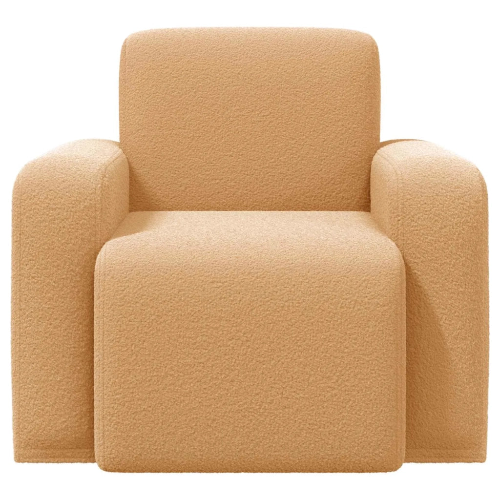 Poltrona Beige Bouclé 42042453