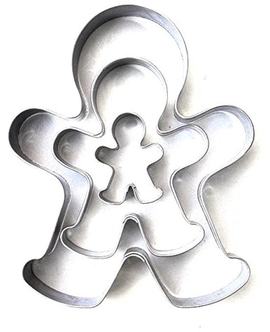 Set di 3 forme per biscotti da 3/6,5/10 cm, forma per biscotti in acciaio inossidabile, biscottino di peperoncino
