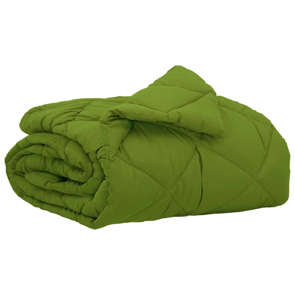 Piumone | Duvet Estivo Verde 200 x 135 cm Microfibra